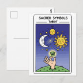 Heilige Symbolen Tarot Briefkaart (Voorkant / Achterkant)