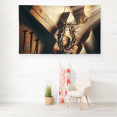 Heilige Symbolen van de Kruisiging Spandoek (Insitu)