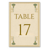 Heilige Tafel Nummer Oud-Egyptisch Kaart (Voorkant)