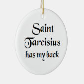 heilige Tarcisius Keramisch Ornament (Rechts)