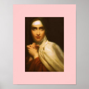 HEILIGE TERESA VAN AVILA POSTER