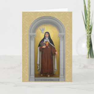 Heilige Teresa van Avila (van Jezus) Karmeliet Kaart