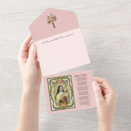  Heilige Therese Jesus Religieuze Geschriften All In One Uitnodiging