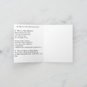 Heilige Therese Katholieke Karmeliet Nun religieus Kaart (Binnen)