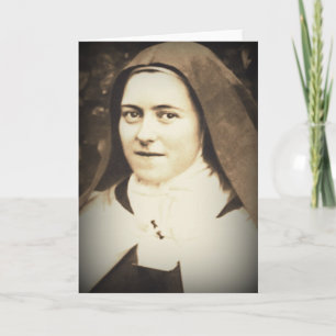 HEILIGE THERESE VAN LISIEUX KAART