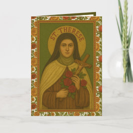 Heilige Thérèse vriend, het is de liefde alleen di Kaart