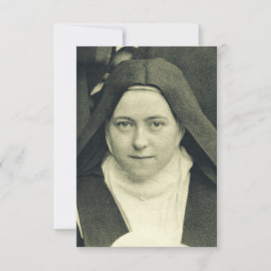 Heilige Theresia van Lisieux Heilige kaart
