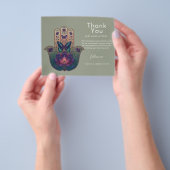 Heilige Transformatie | Hamsa Hand Design Flyer (Hand)