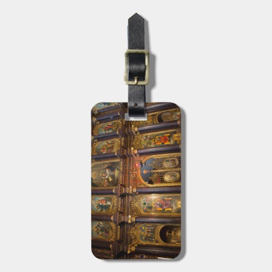 Heilige Triinity Grieks-orthodoxe kerk Bagagelabel (Voorkant verticaal)