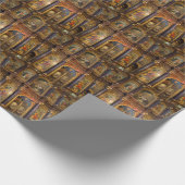 Heilige Triinity Grieks-orthodoxe kerk Cadeaupapier (Hoek)