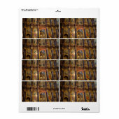 Heilige Triinity Grieks-orthodoxe kerk Etiket (Full Sheet)