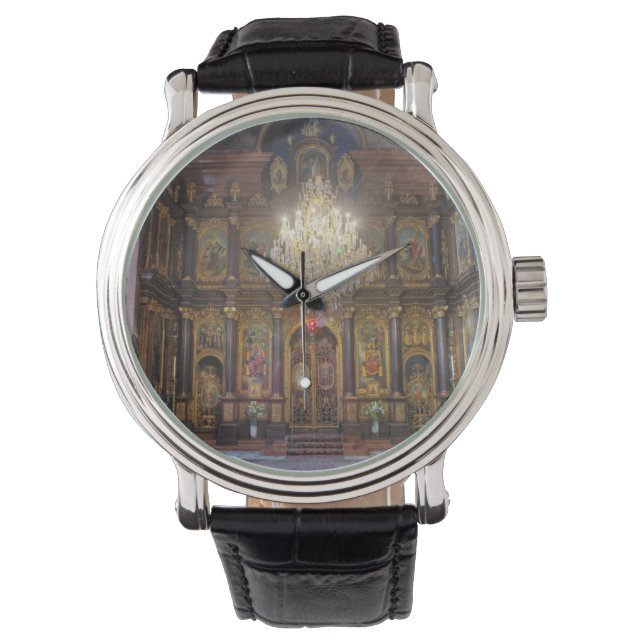 Heilige Triinity Grieks-orthodoxe kerk Horloge (Voorkant)