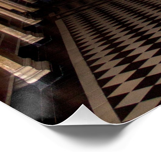 Heilige Triinity Grieks-orthodoxe kerk Poster (Hoek)