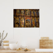 Heilige Triinity Grieks-orthodoxe kerk Poster (Keuken)