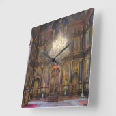 Heilige Triinity Grieks-orthodoxe kerk Vierkante Klok (Hoek)