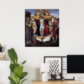 Heilige Trinity - Botticelli - c1492 Poster (Thuiskantoor)
