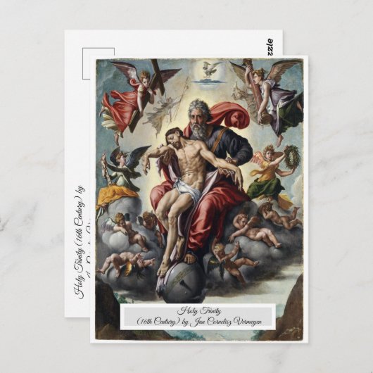 Heilige Trinity Briefkaart (Voorkant / Achterkant)