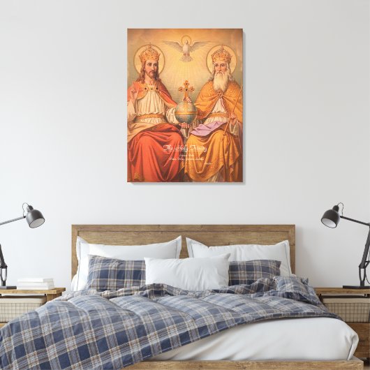 Heilige Trinity Canvas Afdruk (Insitu (Slaapkamer))