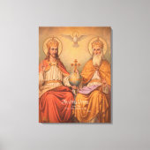 Heilige Trinity Canvas Afdruk (Voorkant)
