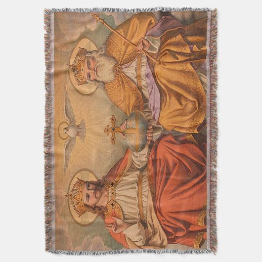 Heilige Trinity Deken (Voorkant Verticaal)