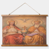 Heilige Trinity Hangend Wandkleed (Voorkant)
