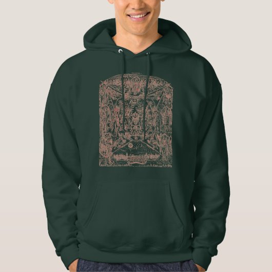 Heilige Trinity in Glory Hoodie (Voorkant)