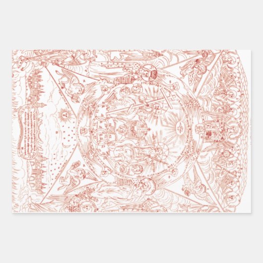 Heilige Trinity in Glory Inpakpapier Vel (Voorkant 3)