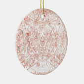 Heilige Trinity in Glory Keramisch Ornament (Rechts)