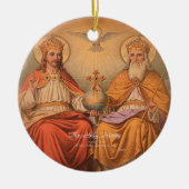 Heilige Trinity Keramisch Ornament (Voorkant)