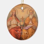 Heilige Trinity Keramisch Ornament (Links)