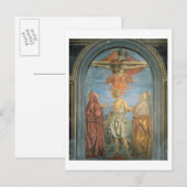 Heilige Trinity met St. Jerome (fresco) Briefkaart (Voorkant / Achterkant)