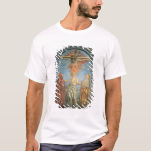 Heilige Trinity met St. Jerome (fresco) T-shirt