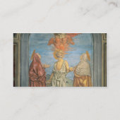 Heilige Trinity met St. Jerome (fresco) Visitekaartje (Achterkant)