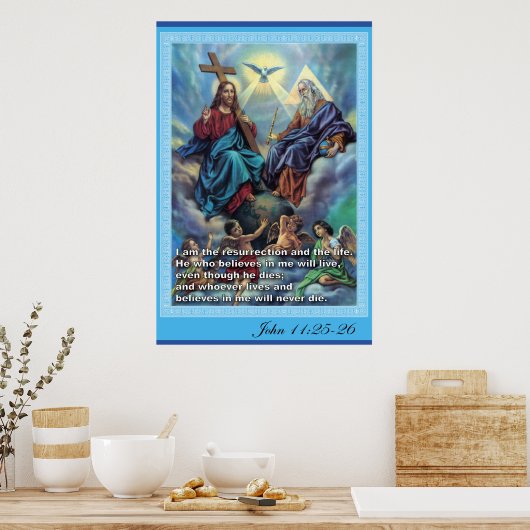 Heilige Trinity Poster (Keuken)