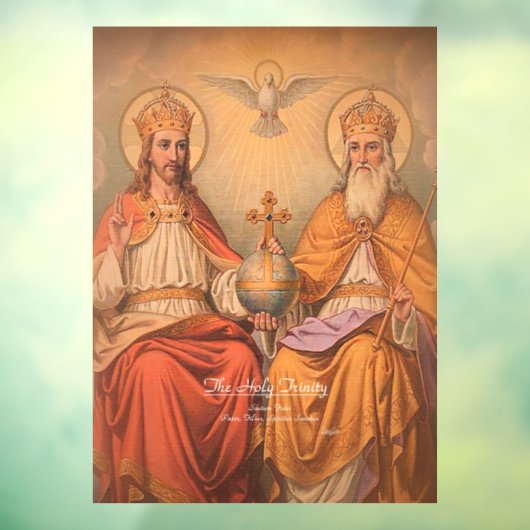 Heilige Trinity Raamsticker (Vel 3)