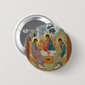 Heilige Trinity Ronde Button 5,7 Cm (Voorkant /achterkant)