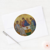 Heilige Trinity Ronde Sticker (Envelop)