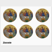 Heilige Trinity Ronde Sticker (Vel)