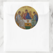 Heilige Trinity Ronde Sticker (Tas)