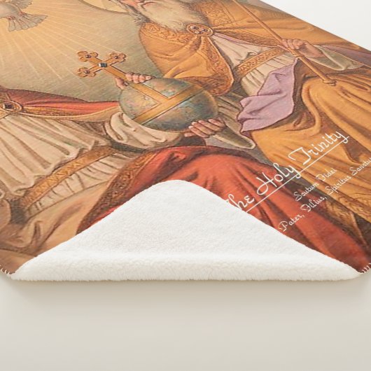 Heilige Trinity Sherpa Deken (3/4)