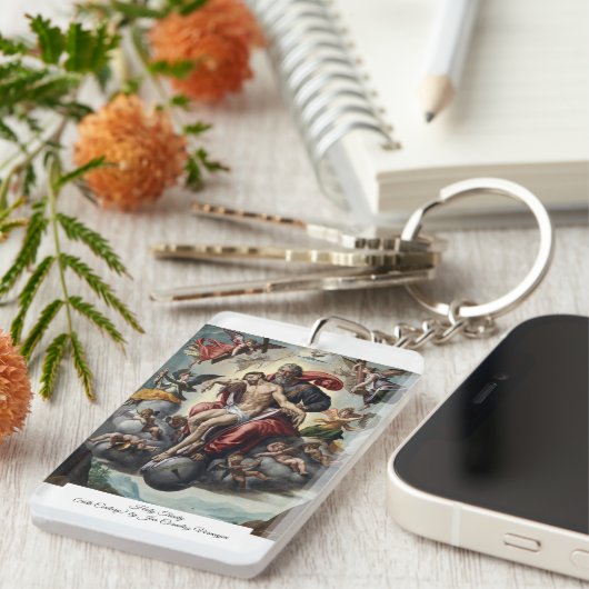 Heilige Trinity Sleutelhanger (Voorkant Rechts)