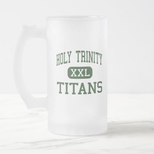 Heilige Trinity - Titans - High - Hicksville New Y Matglas Bierpul (Links)