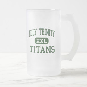 Heilige Trinity - Titans - High - Hicksville New Y Matglas Bierpul
