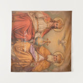 Heilige Trinity Wandkleed (Voorkant (horizontaal))