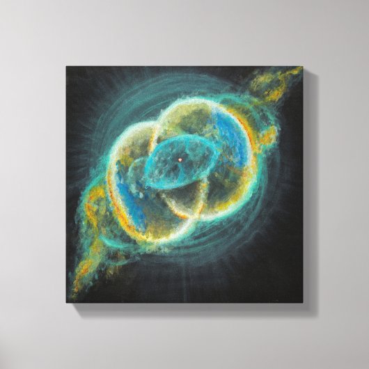 Heilige Unie Vesica Piscis Nebulae 111 Canvas Afdruk (Voorkant)
