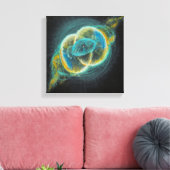 Heilige Unie Vesica Piscis Nebulae 111 Canvas Afdruk (Insitu (Woonkamer))
