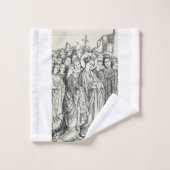 Heilige Ursula maagd en martelaar Bad Handdoek (Wasdoekje)