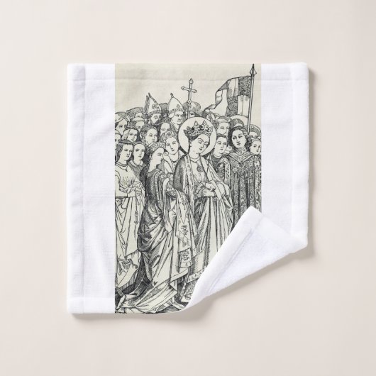 Heilige Ursula maagd en martelaar Bad Handdoek (Wasdoekje)