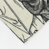 Heilige Ursula maagd en martelaar Fleece Deken (Hoek)