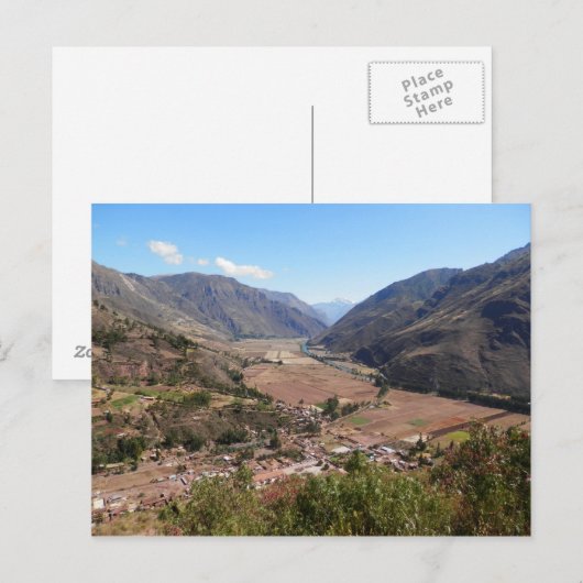 Heilige Valle van de Incas Briefkaart (Voorkant / Achterkant)